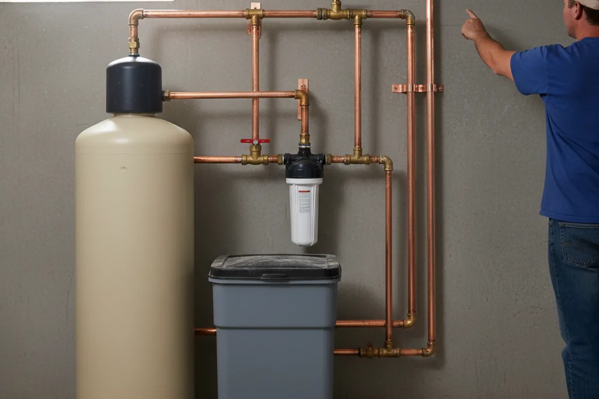 Whole-house water treatment system installed in Mcconnell Afb